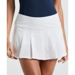 Original Penguin Women's Pleated Tennis Skort In Bright White(Womens Pleated Tennis Skort White O1bsf011gg 118) 6 Original Penguin Women's Pleated Tennis Skort In Bright White(Womens Pleated Tennis Skort White O1bsf011gg 118) -Original Penguin Outlet O1BSF011 118 alt2