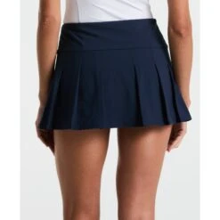 Original Penguin Women's Pleated Tennis Skort In Black Iris(Womens Pleated Tennis Skort Blue O1bsf011gg 417) -Original Penguin Outlet O1BSF011 417 alt2