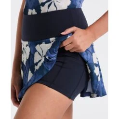 Original Penguin Women's Fuji Floral Tennis Skort In Black Iris(Womens Fuji Floral Tennis Skort Blue O1kbff17gg 417) -Original Penguin Outlet O1KBFF17 417 alt4