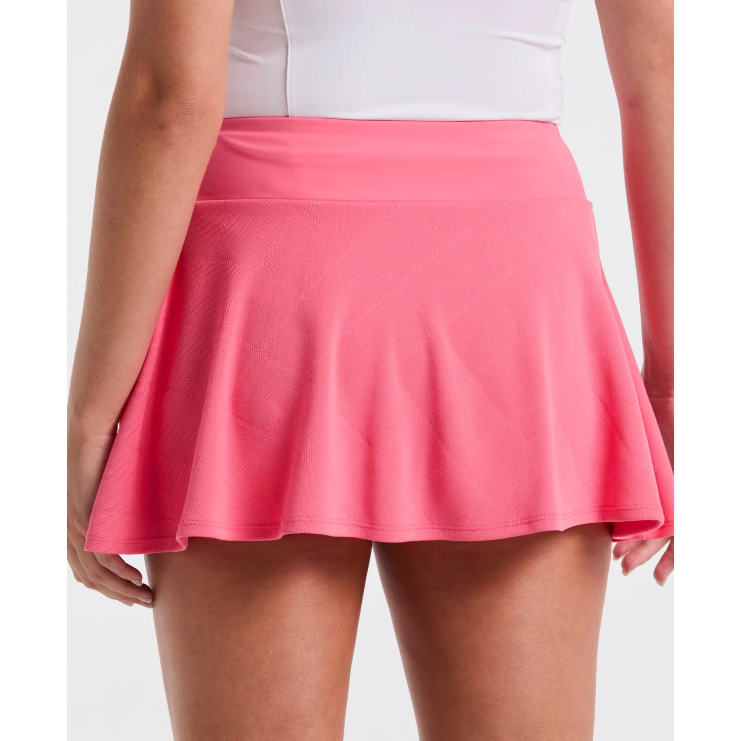 Original Penguin Women's Jacquard Tennis Skort In Camellia Rose(Womens Jacquard Tennis Skort Pink O1kbff22gg 660) 4 Original Penguin Women's Jacquard Tennis Skort In Camellia Rose(Womens Jacquard Tennis Skort Pink O1kbff22gg 660) - Image 4