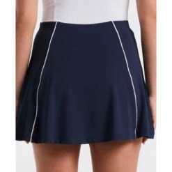 Original Penguin Women's Colour Block Flounce Tennis Skort In Black Iris(Womens Colour Block Flounce Tennis Skort Blue O1kbsf19gg 417) -Original Penguin Outlet O1KBSF19 417 alt3