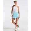 Original Penguin Women's Colour Block Flounce Tennis Skort In Castaway(Womens Colour Block Flounce Tennis Skort Blue O1kbsf19gg 445)