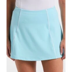 Original Penguin Women's Colour Block Flounce Tennis Skort In Castaway(Womens Colour Block Flounce Tennis Skort Blue O1kbsf19gg 445) 7 Original Penguin Women's Colour Block Flounce Tennis Skort In Castaway(Womens Colour Block Flounce Tennis Skort Blue O1kbsf19gg 445) -Original Penguin Outlet O1KBSF19 445 alt2