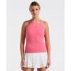 Original Penguin Women's Jacquard Tennis Tank Top In Camellia Rose(Womens Jacquard Tennis Tank Top Pink O1kff021gg 660)