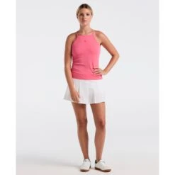 Original Penguin Women's Jacquard Tennis Tank Top In Camellia Rose(Womens Jacquard Tennis Tank Top Pink O1kff021gg 660) 7 Original Penguin Women's Jacquard Tennis Tank Top In Camellia Rose(Womens Jacquard Tennis Tank Top Pink O1kff021gg 660) -Original Penguin Outlet O1KFF021 660 alt3