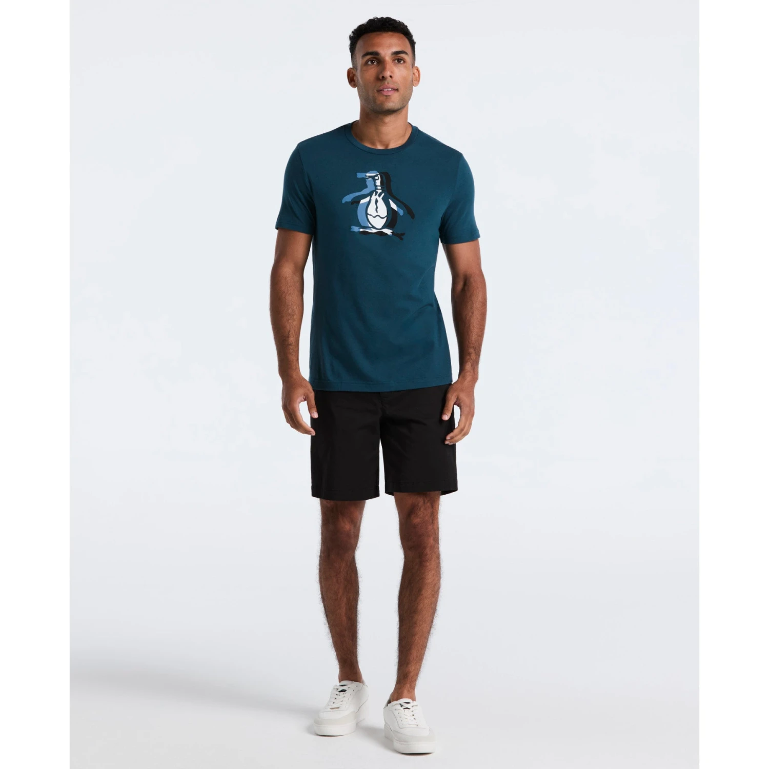 Original Penguin Overlap Pete Graphic T-Shirt In Reflecting Pond(Overlap Pete Graphic T Shirt Green Ockf2553gp 470) 4 Original Penguin Overlap Pete Graphic T-Shirt In Reflecting Pond(Overlap Pete Graphic T Shirt Green Ockf2553gp 470) - Image 4