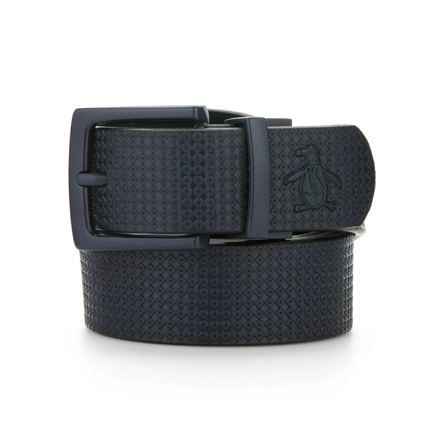 Original Penguin Tonal Textured Belt In Black Iris(Tonal Textured Golf Belt Blue Ogafe066gg 417) 2 Original Penguin Tonal Textured Belt In Black Iris(Tonal Textured Golf Belt Blue Ogafe066gg 417) - Image 2