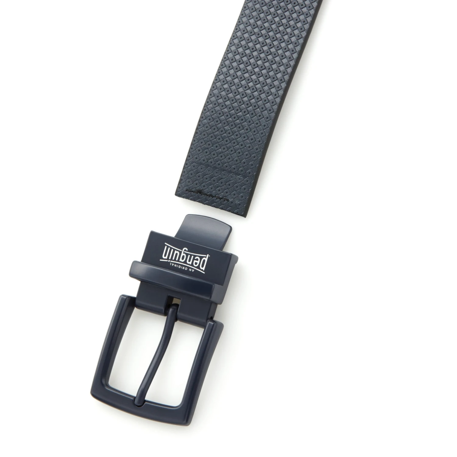 Original Penguin Tonal Textured Belt In Black Iris(Tonal Textured Golf Belt Blue Ogafe066gg 417) 3 Original Penguin Tonal Textured Belt In Black Iris(Tonal Textured Golf Belt Blue Ogafe066gg 417) - Image 3