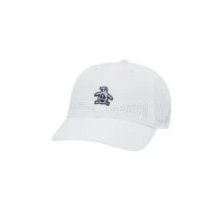 Original Penguin Women's Country Club Perforated Golf Cap In Bright White(Womens Country Club Perforated Golf Cap White Ogasf092gg 118)