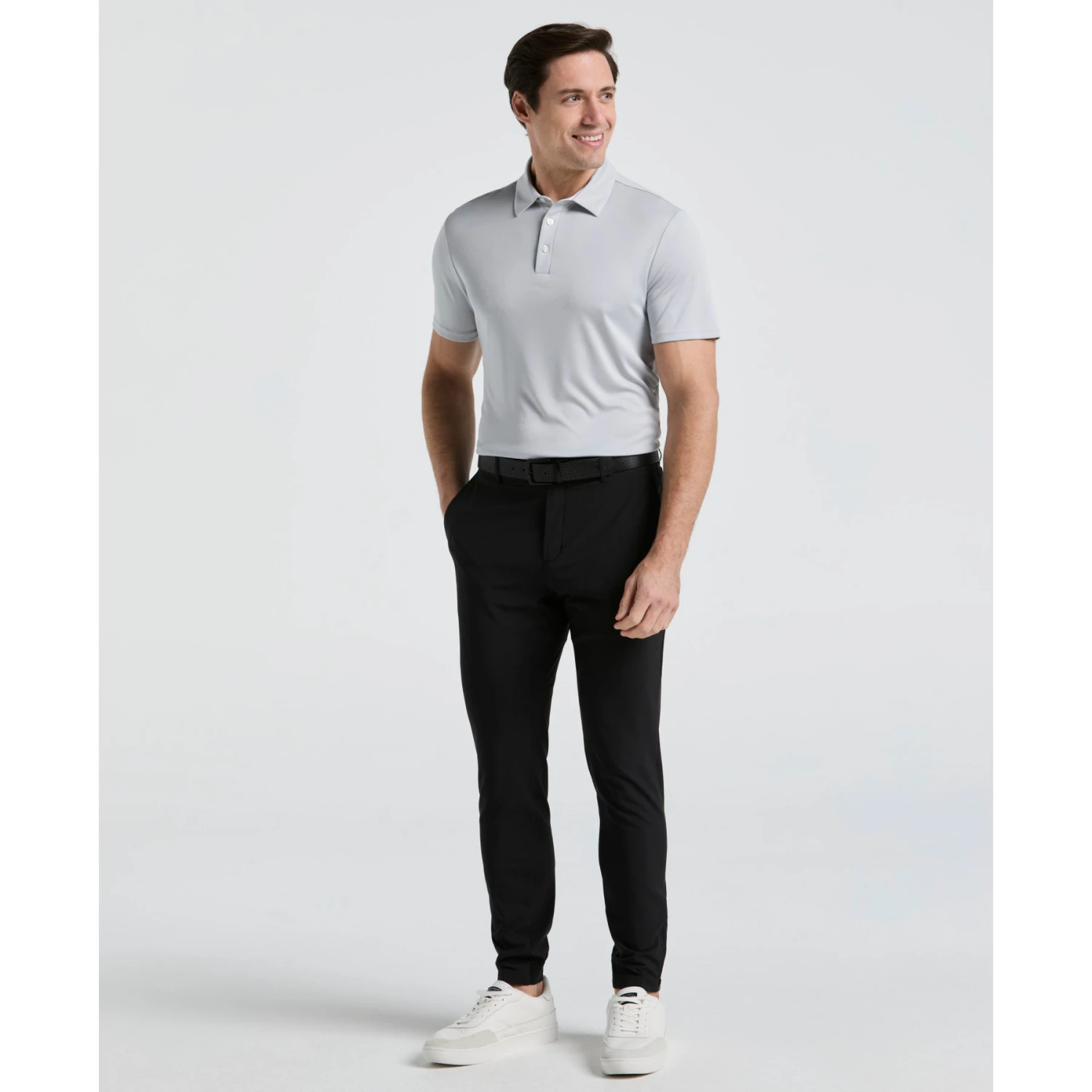 Original Penguin Flat Front Golf Jogger In Caviar(Flat Front Golf Jogger Black Ogbse076gg 001) 1 Original Penguin Flat Front Golf Jogger In Caviar(Flat Front Golf Jogger Black Ogbse076gg 001)
