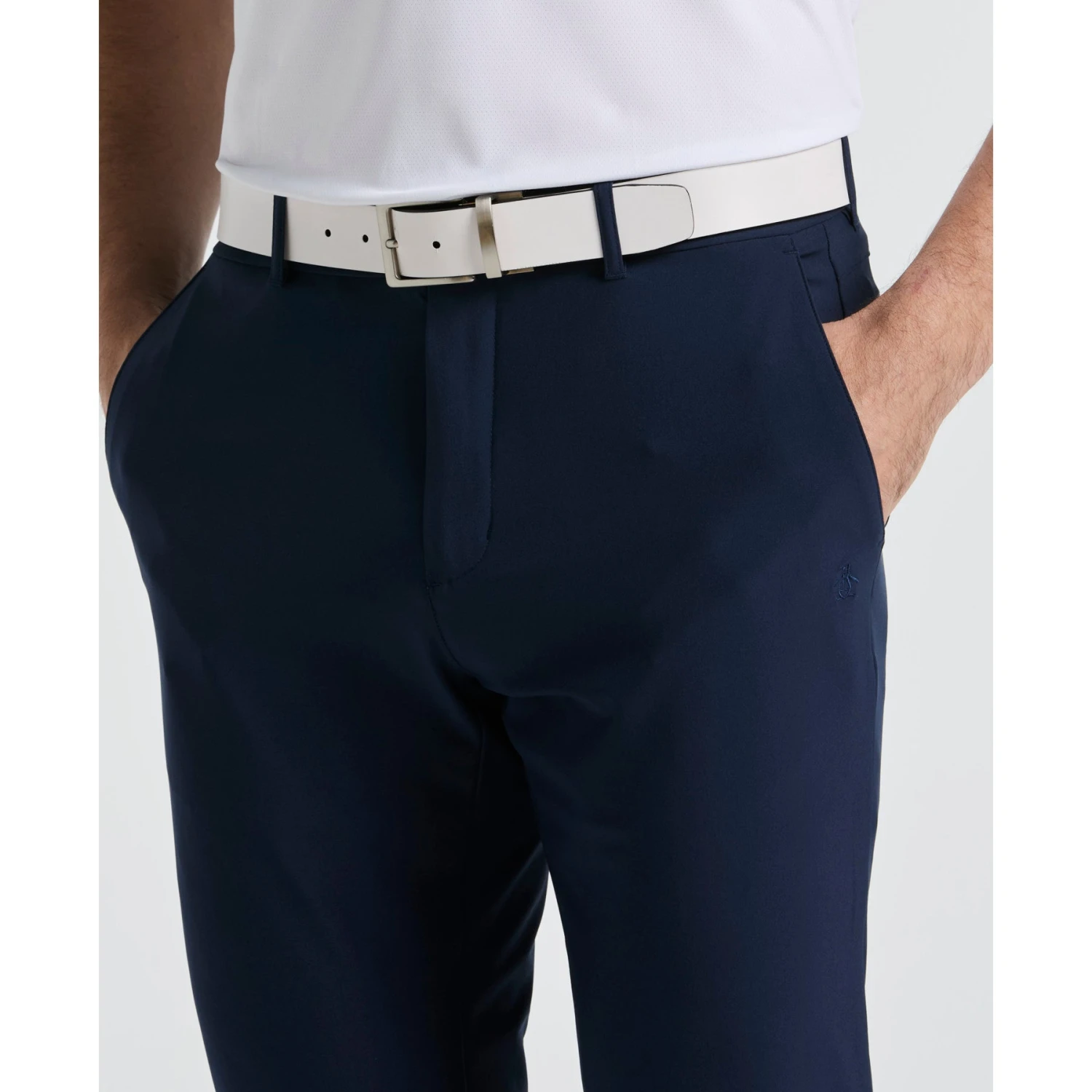 Original Penguin Flat Front Golf Joggers In Black Iris(Flat Front Golf Jogger Blue Ogbse076gg 417) 3 Original Penguin Flat Front Golf Joggers In Black Iris(Flat Front Golf Jogger Blue Ogbse076gg 417) - Image 3