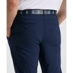 Original Penguin The Player Golf Trousers In Black Iris(The Player Golf Trousers Blue Ogkbsf44gg 417) -Original Penguin Outlet OGKBSF44 417 alt3