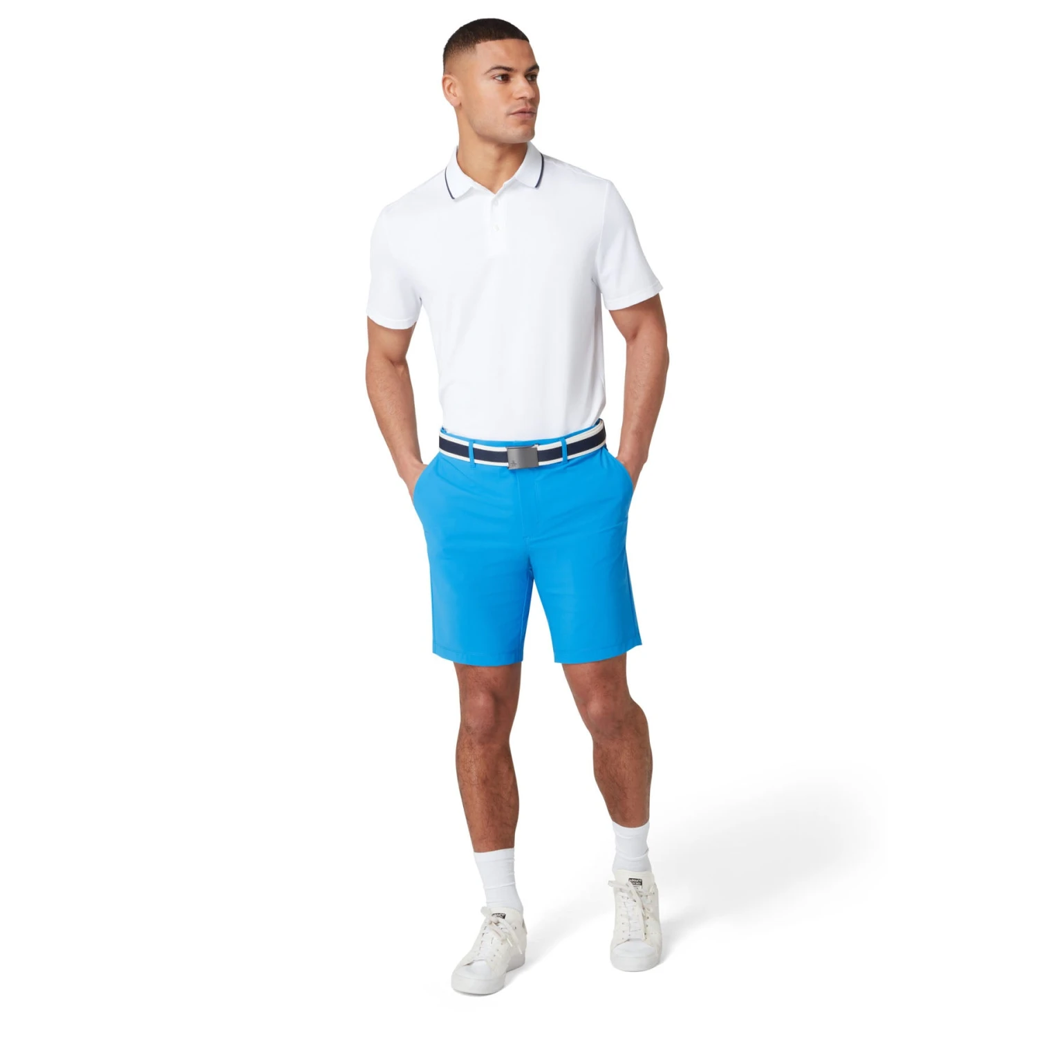 Original Penguin Earl Stretch Golf Belt In Black Iris(Earl Stretch Golf Belt Blue Pn06017ggg 417) 2 Original Penguin Earl Stretch Golf Belt In Black Iris(Earl Stretch Golf Belt Blue Pn06017ggg 417) - Image 2