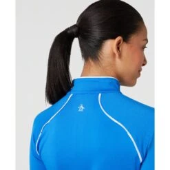 Original Penguin Women's Long Sleeve Top With Sun Protection In French Blue(Womens Long Sleeve Top With Sun Protection Blue Ogksc098gg 478) 7 Original Penguin Women's Long Sleeve Top With Sun Protection In French Blue(Womens Long Sleeve Top With Sun Protection Blue Ogksc098gg 478) -Original Penguin Outlet OGKSC098 478 alt2