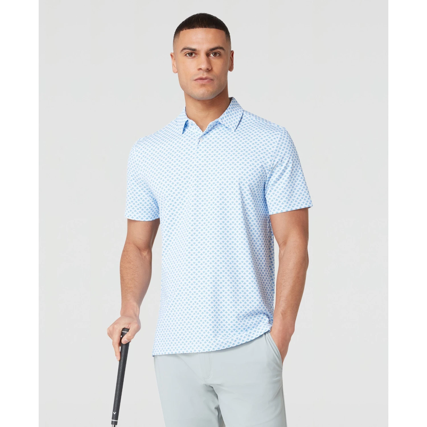 Original Penguin Retro Geo Print Golf Polo Shirt In French Blue(Retro Geo Print Golf Polo Shirt Blue Ogksc0e6gg 478) 1 Original Penguin Retro Geo Print Golf Polo Shirt In French Blue(Retro Geo Print Golf Polo Shirt Blue Ogksc0e6gg 478)