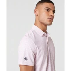 Original Penguin Retro Geo Print Golf Polo Shirt In Charm Pink(Retro Geo Print Golf Polo Shirt Pink Ogksc0e6gg 689) 7 Original Penguin Retro Geo Print Golf Polo Shirt In Charm Pink(Retro Geo Print Golf Polo Shirt Pink Ogksc0e6gg 689) -Original Penguin Outlet OGKSC0E6 689 alt2