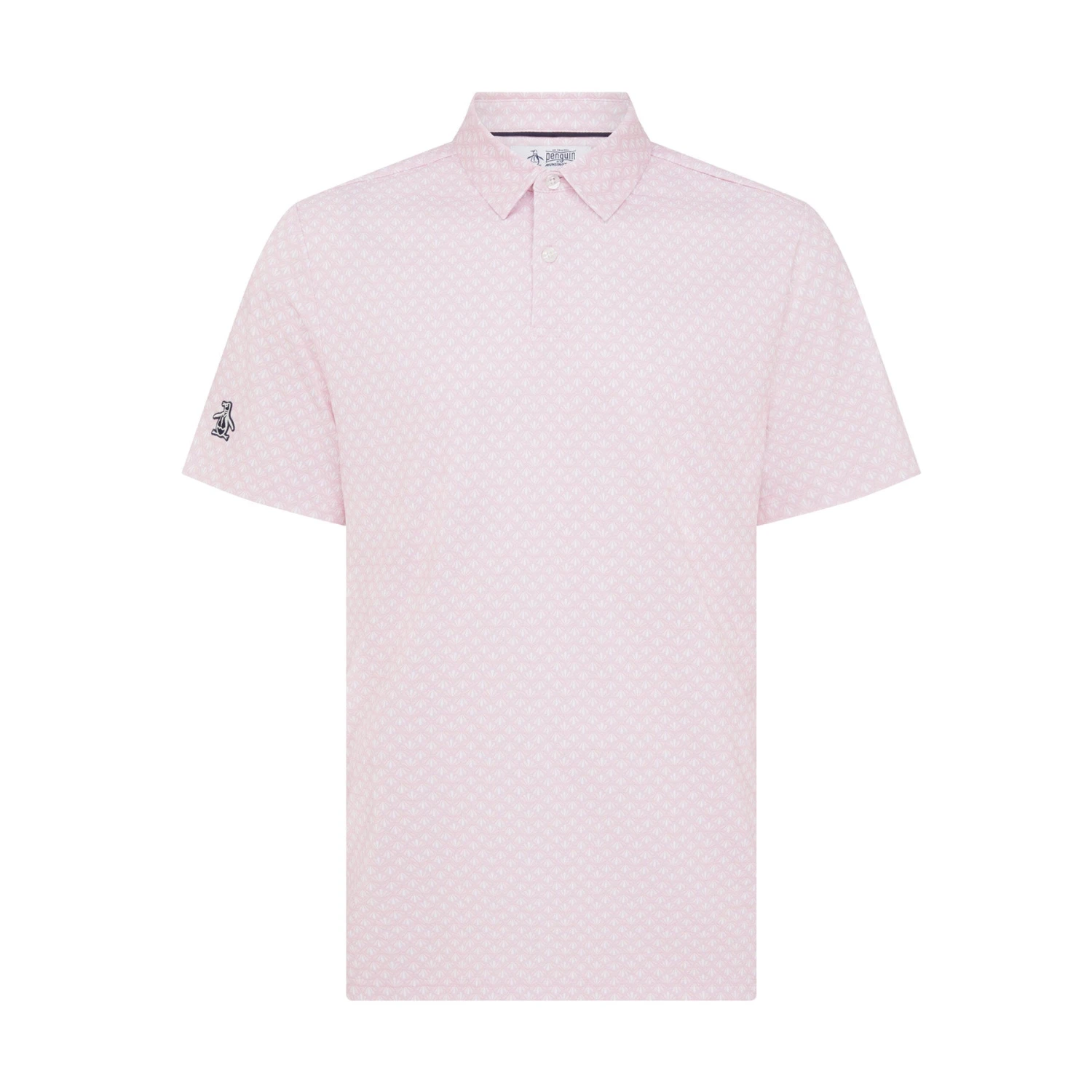 Original Penguin Retro Geo Print Golf Polo Shirt In Charm Pink(Retro Geo Print Golf Polo Shirt Pink Ogksc0e6gg 689) 5 Original Penguin Retro Geo Print Golf Polo Shirt In Charm Pink(Retro Geo Print Golf Polo Shirt Pink Ogksc0e6gg 689) - Image 5