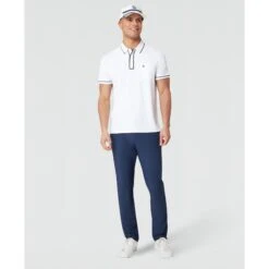 Original Penguin Technical Earl Short Sleeve Golf Polo Shirt In Bright White(Technical Earl Golf Polo White Ogkse002gg 118) -Original Penguin Outlet OGKSE002 118 4