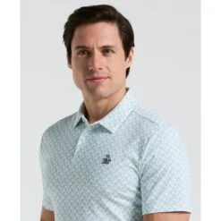 Original Penguin All Over Lifesaver Print Golf Polo Shirt In Bright White(All Over Lifesaver Print Golf Polo Shirt White Ogksf018gg 118) 7 Original Penguin All Over Lifesaver Print Golf Polo Shirt In Bright White(All Over Lifesaver Print Golf Polo Shirt White Ogksf018gg 118) -Original Penguin Outlet OGKSF018 118 alt2