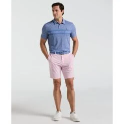 Original Penguin Engineered Novelty Stripe Printed Golf Polo Shirt In Quiet Harbour(Engineered Novelty Stripe Printed Golf Polo Shirt Blue Ogksf019gg 453) 8 Original Penguin Engineered Novelty Stripe Printed Golf Polo Shirt In Quiet Harbour(Engineered Novelty Stripe Printed Golf Polo Shirt Blue Ogksf019gg 453) -Original Penguin Outlet OGKSF019 453 alt3