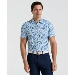 Original Penguin Pete's Coconut Caddy Golf Polo Shirt In Bright White(Petes Coconut Caddy Golf Polo Shirt White Ogksf022gg 118)