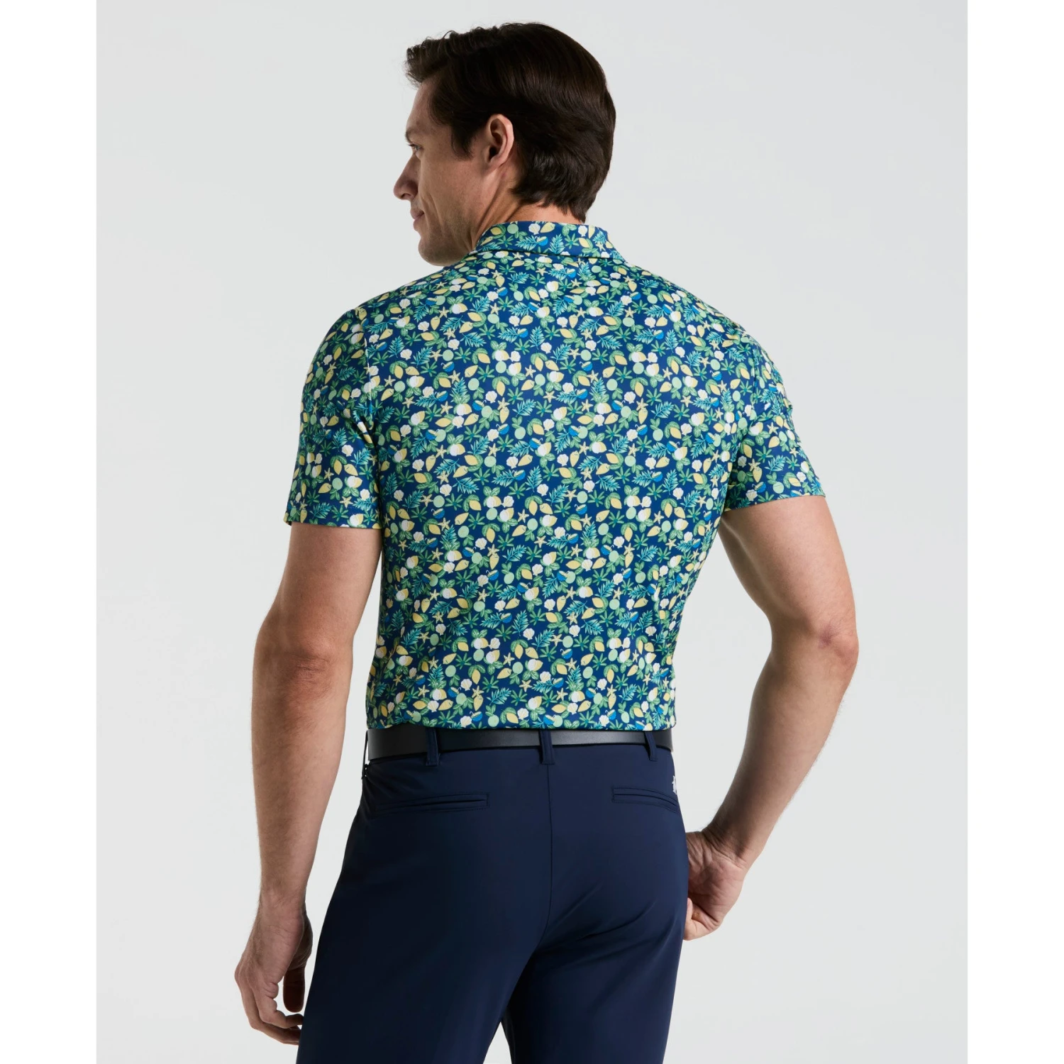 Original Penguin Pete's Coconut Caddy Golf Polo Shirt In Galaxy Blue(Petes Coconut Caddy Golf Polo Shirt Blue Ogksf022gg 401) 2 Original Penguin Pete's Coconut Caddy Golf Polo Shirt In Galaxy Blue(Petes Coconut Caddy Golf Polo Shirt Blue Ogksf022gg 401) - Image 2