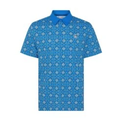 Original Penguin All Over Cocktail Windowpane Printed Golf Polo Shirt In French Blue(All Over Cocktail Windowpane Printed Golf Polo Shirt Blue Ogksf026gg 478) 9 Original Penguin All Over Cocktail Windowpane Printed Golf Polo Shirt In French Blue(All Over Cocktail Windowpane Printed Golf Polo Shirt Blue Ogksf026gg 478) -Original Penguin Outlet OGKSF026 478 alt4