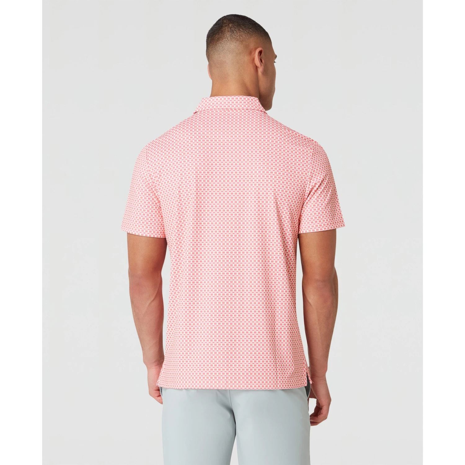 Original Penguin All Over Pete's Bowtie Micro Print Golf Polo Shirt In Murex Shell(All Over Petes Bowtie Micro Print Golf Polo Shirt Pink Ogksf031gg 680) 2 Original Penguin All Over Pete's Bowtie Micro Print Golf Polo Shirt In Murex Shell(All Over Petes Bowtie Micro Print Golf Polo Shirt Pink Ogksf031gg 680) - Image 2