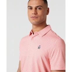 Original Penguin All Over Pete's Bowtie Micro Print Golf Polo Shirt In Murex Shell(All Over Petes Bowtie Micro Print Golf Polo Shirt Pink Ogksf031gg 680) 7 Original Penguin All Over Pete's Bowtie Micro Print Golf Polo Shirt In Murex Shell(All Over Petes Bowtie Micro Print Golf Polo Shirt Pink Ogksf031gg 680) -Original Penguin Outlet OGKSF031 680 alt2