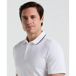 Original Penguin The Caddy Golf Polo Shirt In Bright White(The Caddy Golf Polo Shirt White Ogksf042gg 118) -Original Penguin Outlet OGKSF042 118 alt2
