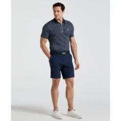 Original Penguin The Heritage Stripe Golf Polo Shirt In Black Iris(The Heritage Stripe Golf Polo Shirt Blue Ogksf043gg 417) 8 Original Penguin The Heritage Stripe Golf Polo Shirt In Black Iris(The Heritage Stripe Golf Polo Shirt Blue Ogksf043gg 417) -Original Penguin Outlet OGKSF043 417 alt3