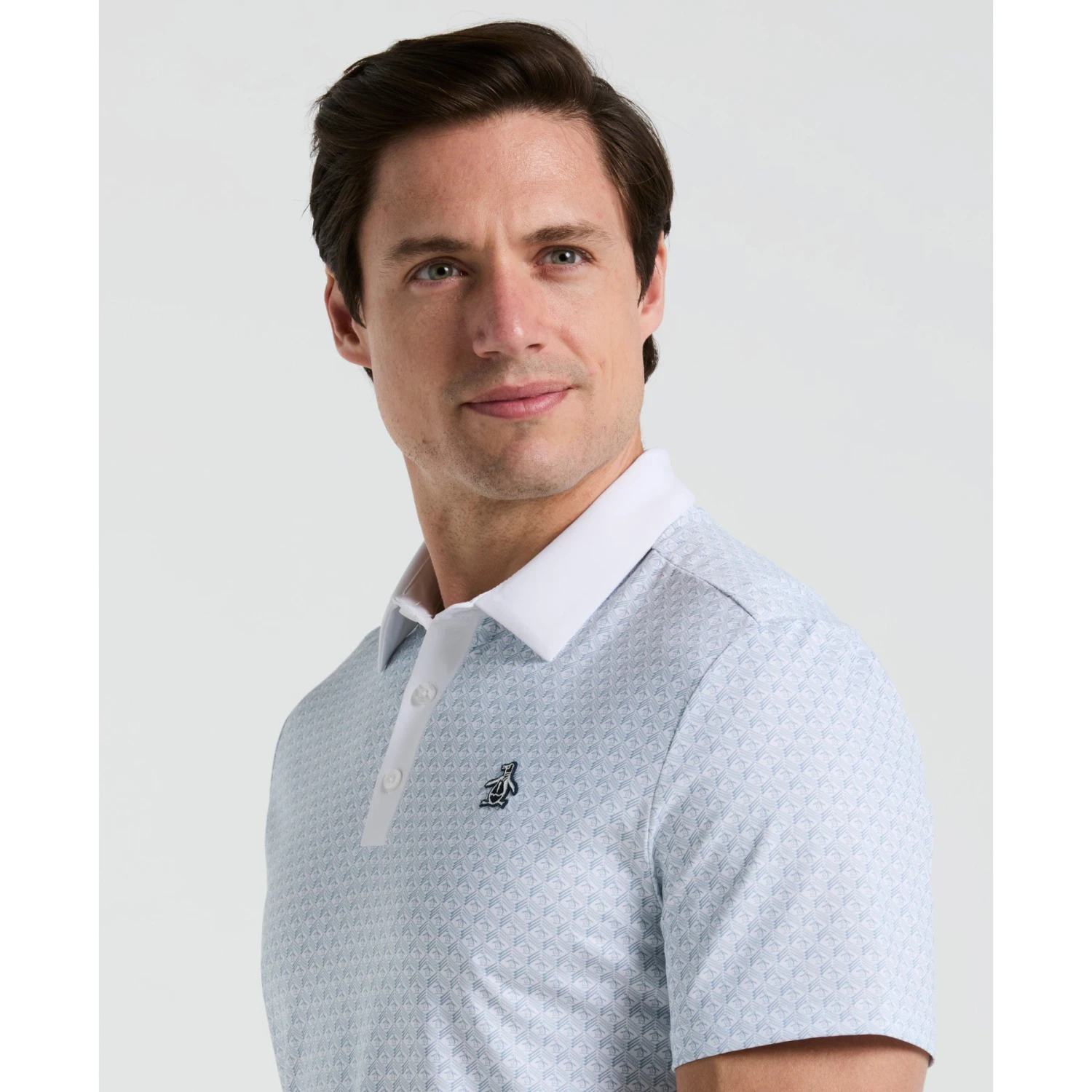 Original Penguin Pete's Tee Time Golf Polo In Bright White(Petes Tee Time Golf Polo Shirt White Ogksf045gg 118) 3 Original Penguin Pete's Tee Time Golf Polo In Bright White(Petes Tee Time Golf Polo Shirt White Ogksf045gg 118) - Image 3