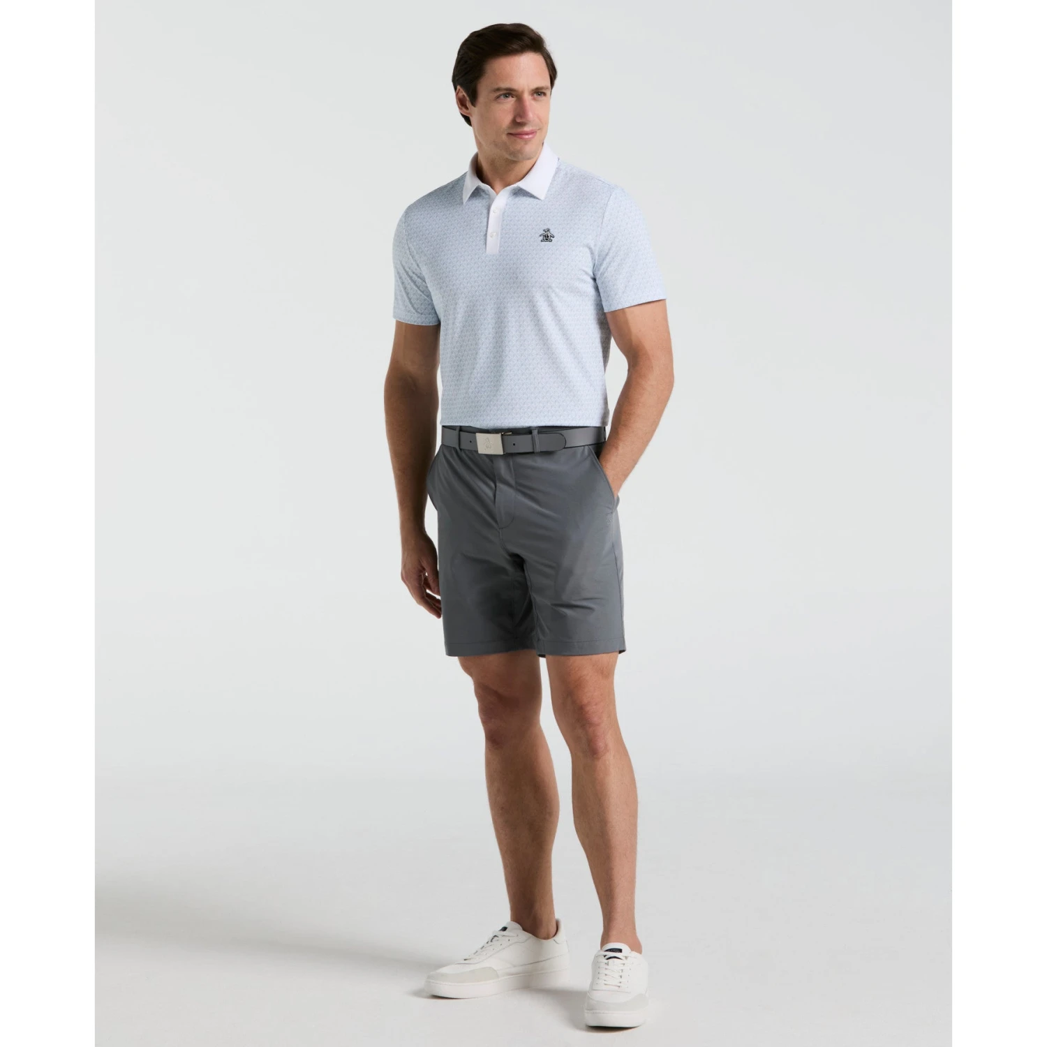 Original Penguin Pete's Tee Time Golf Polo In Bright White(Petes Tee Time Golf Polo Shirt White Ogksf045gg 118) 4 Original Penguin Pete's Tee Time Golf Polo In Bright White(Petes Tee Time Golf Polo Shirt White Ogksf045gg 118) - Image 4