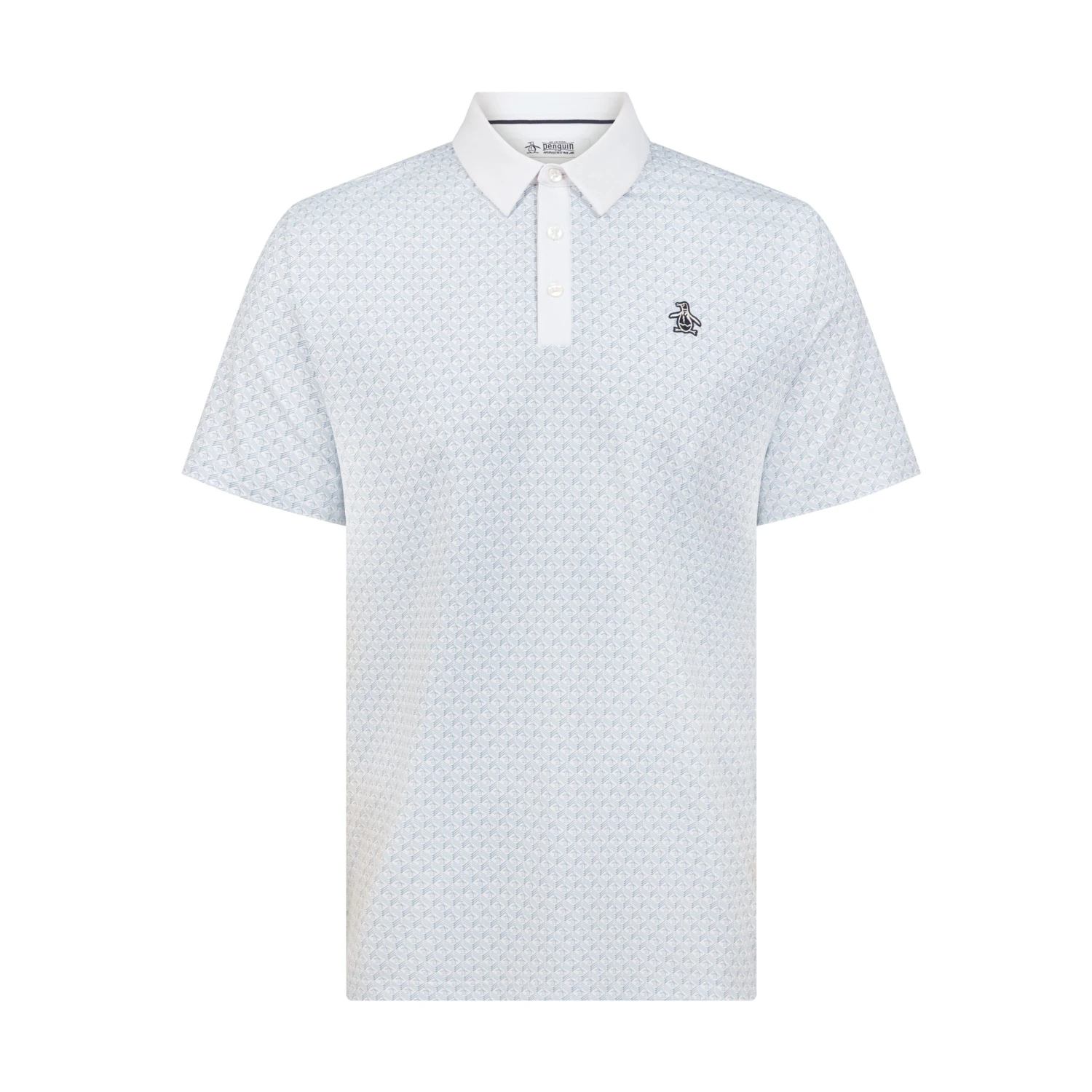 Original Penguin Pete's Tee Time Golf Polo In Bright White(Petes Tee Time Golf Polo Shirt White Ogksf045gg 118) 5 Original Penguin Pete's Tee Time Golf Polo In Bright White(Petes Tee Time Golf Polo Shirt White Ogksf045gg 118) - Image 5