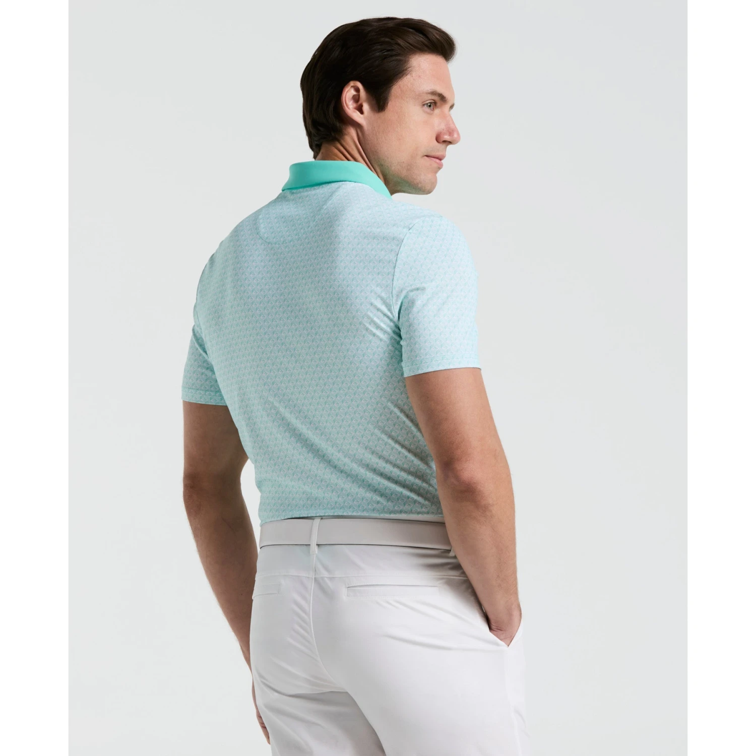 Original Penguin Pete's Tee Time Golf Polo In Pool Blue(Petes Tee Time Golf Polo Shirt Blue Ogksf045gg 445) 2 Original Penguin Pete's Tee Time Golf Polo In Pool Blue(Petes Tee Time Golf Polo Shirt Blue Ogksf045gg 445) - Image 2