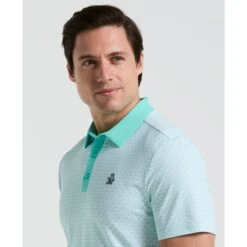 Original Penguin Pete's Tee Time Golf Polo In Pool Blue(Petes Tee Time Golf Polo Shirt Blue Ogksf045gg 445) 7 Original Penguin Pete's Tee Time Golf Polo In Pool Blue(Petes Tee Time Golf Polo Shirt Blue Ogksf045gg 445) -Original Penguin Outlet OGKSF045 445 alt2