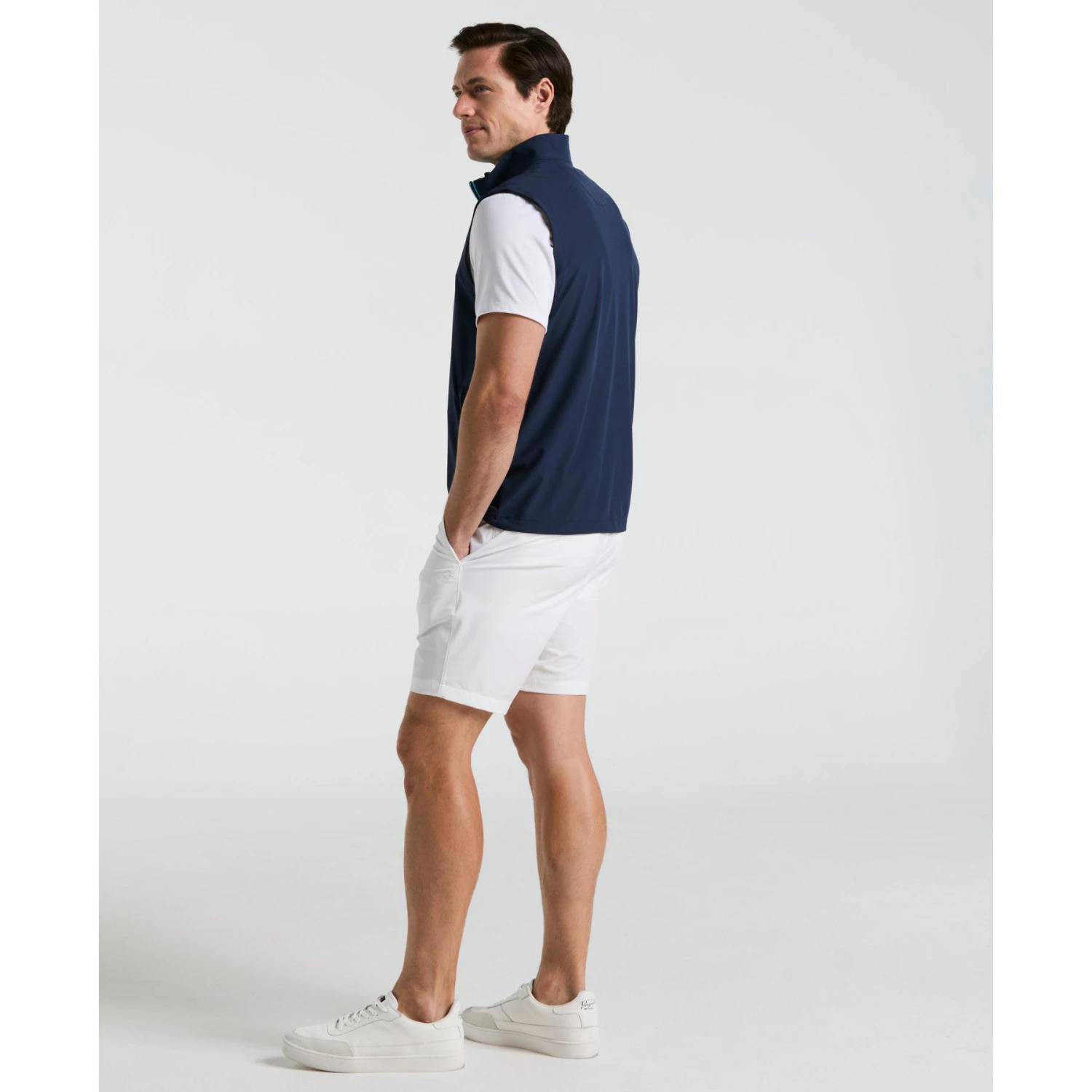 Original Penguin Heritage Lightweight Packable Golf Gilet In Black Iris(Heritage Lightweight Packable Golf Gilet Blue Ogvsf010gg 417) 2 Original Penguin Heritage Lightweight Packable Golf Gilet In Black Iris(Heritage Lightweight Packable Golf Gilet Blue Ogvsf010gg 417) - Image 2