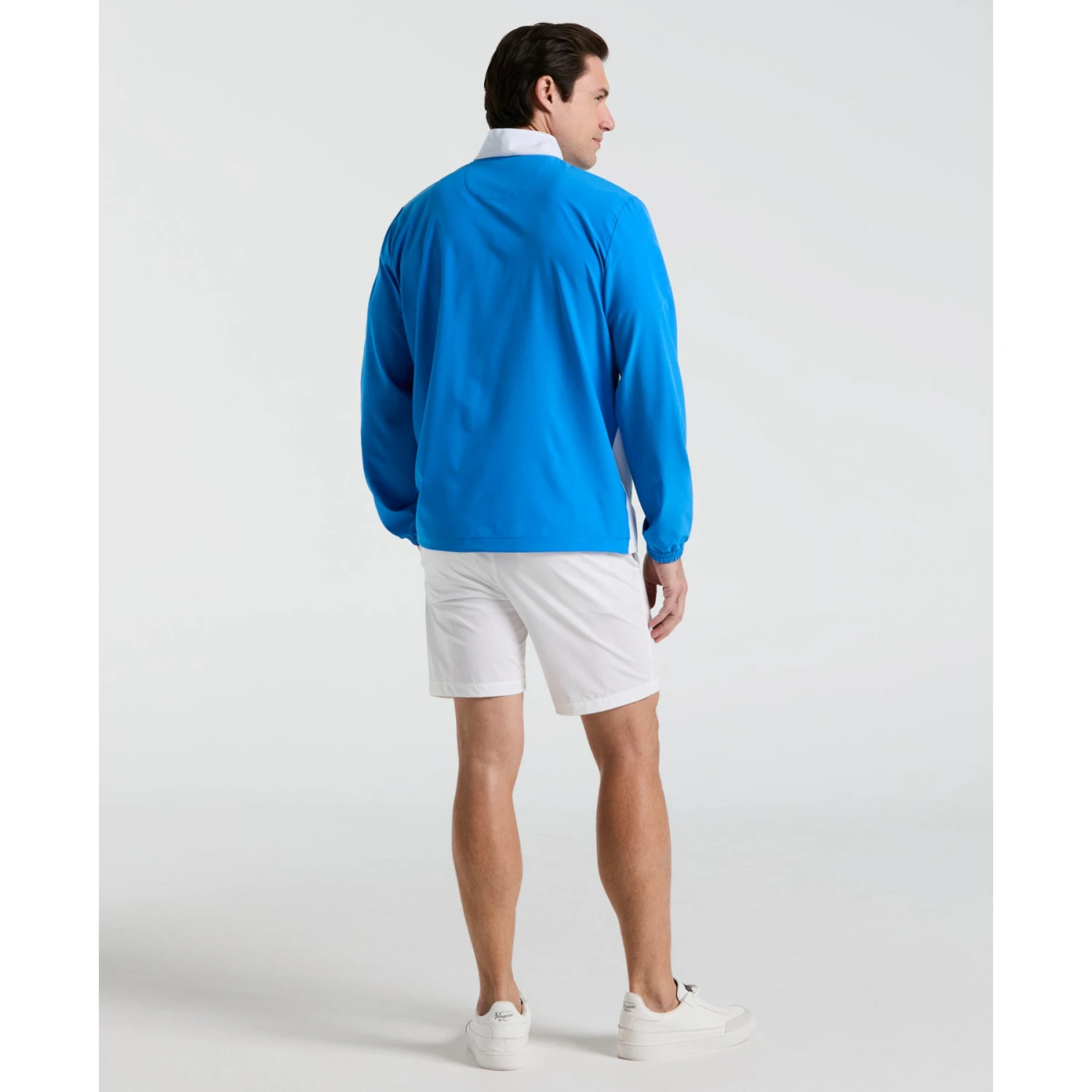 Original Penguin Lightweight 1/4 Zip Colour Block Golf Pullover In French Blue(14 Zip Lightweight Color Block Layering Golf Shirt Blue Ogwsf009gg 478) 2 Original Penguin Lightweight 1/4 Zip Colour Block Golf Pullover In French Blue(14 Zip Lightweight Color Block Layering Golf Shirt Blue Ogwsf009gg 478) - Image 2