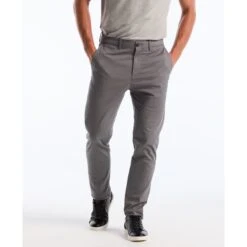 Original Penguin Slim Fit Chinos In Castlerock(Slim Fit Chinos Grey Opbb0022gp 022) -Original Penguin Outlet OPBB0022 022