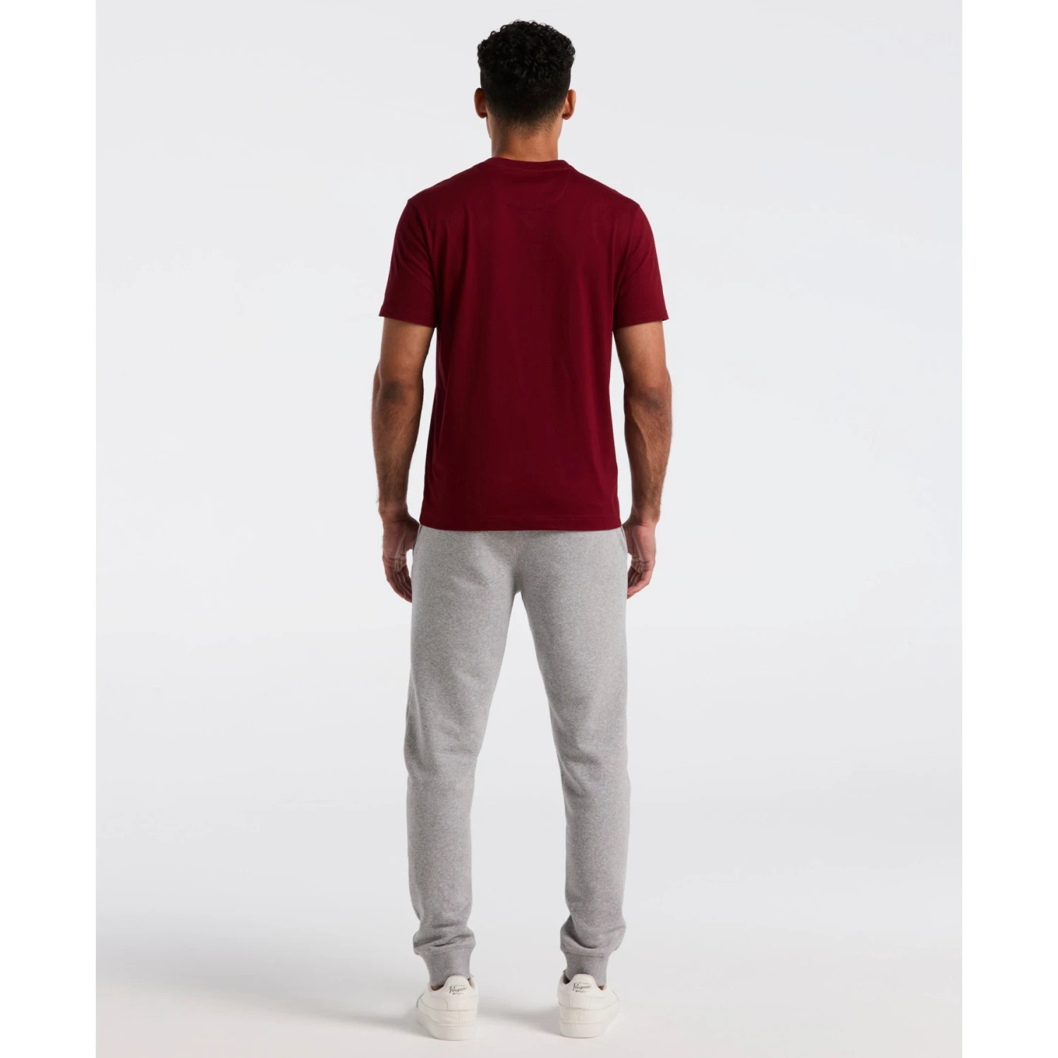 Original Penguin Sticker Pete Fleece Joggers In Rain Heather(Sticker Pete Fleece Joggers Grey Opbb0400gp 080) 2 Original Penguin Sticker Pete Fleece Joggers In Rain Heather(Sticker Pete Fleece Joggers Grey Opbb0400gp 080) - Image 2