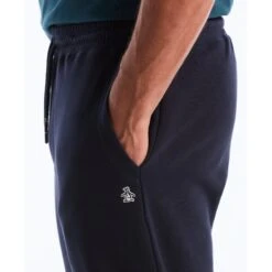 Original Penguin Sticker Pete Fleece Joggers In Dark Sapphire(Sticker Pete Fleece Joggers Blue Opbb0400gp 413) 9 Original Penguin Sticker Pete Fleece Joggers In Dark Sapphire(Sticker Pete Fleece Joggers Blue Opbb0400gp 413) -Original Penguin Outlet OPBB0400 413 alt4