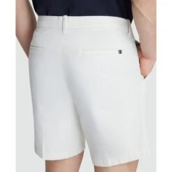 Original Penguin 7" Pleated Shorts In Birch(7 Pleated Shorts Beige Ophs2500gp 252) -Original Penguin Outlet OPHS2500 252 alt3