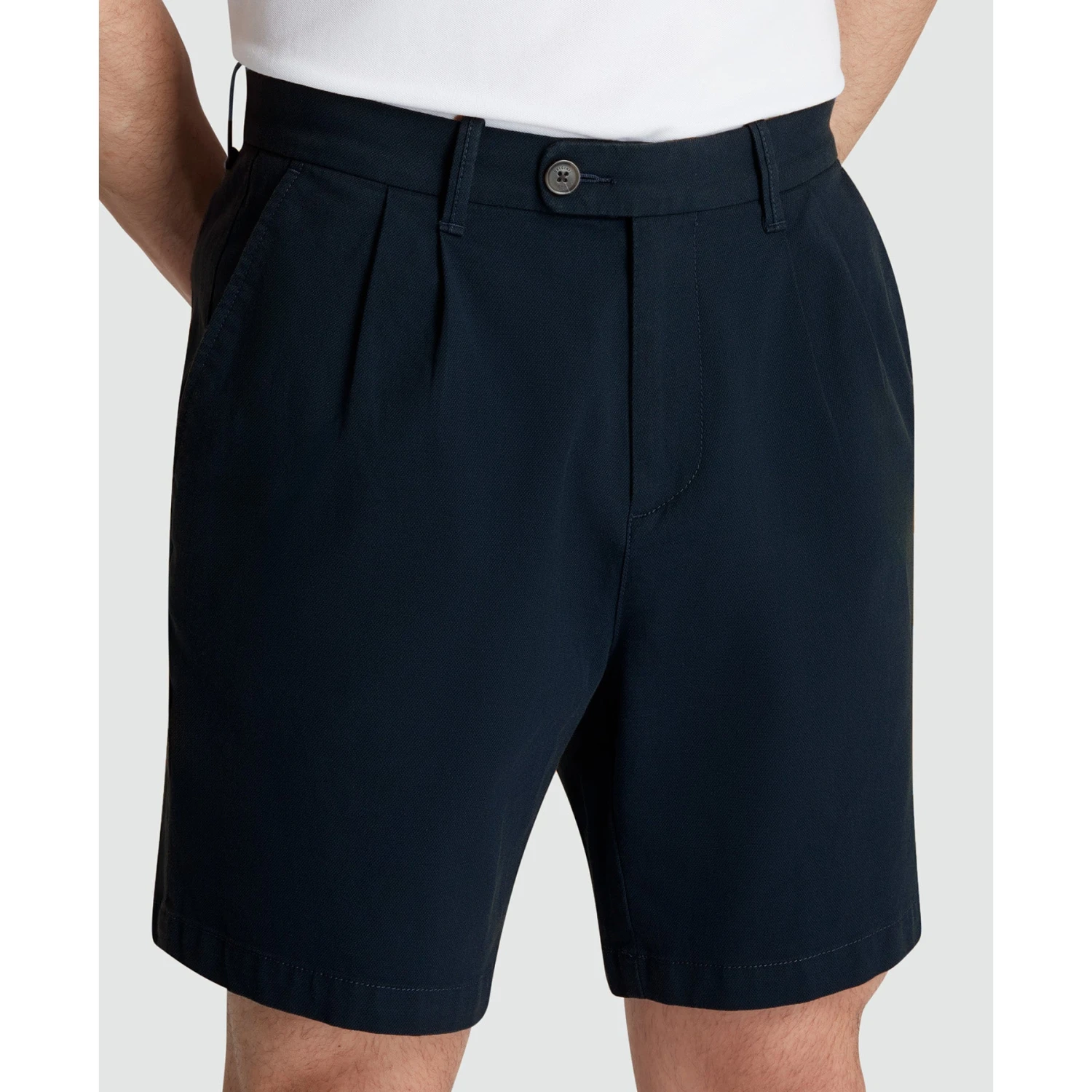 Original Penguin 7" Pleated Shorts In Dark Sapphire(7 Pleated Shorts Blue Ophs2500gp 413) 3 Original Penguin 7" Pleated Shorts In Dark Sapphire(7 Pleated Shorts Blue Ophs2500gp 413) - Image 3