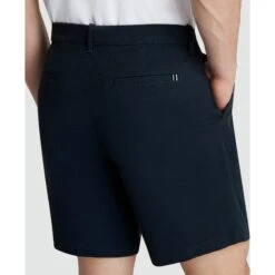 Original Penguin 7" Pleated Shorts In Dark Sapphire(7 Pleated Shorts Blue Ophs2500gp 413) 8 Original Penguin 7" Pleated Shorts In Dark Sapphire(7 Pleated Shorts Blue Ophs2500gp 413) -Original Penguin Outlet OPHS2500 413 alt3