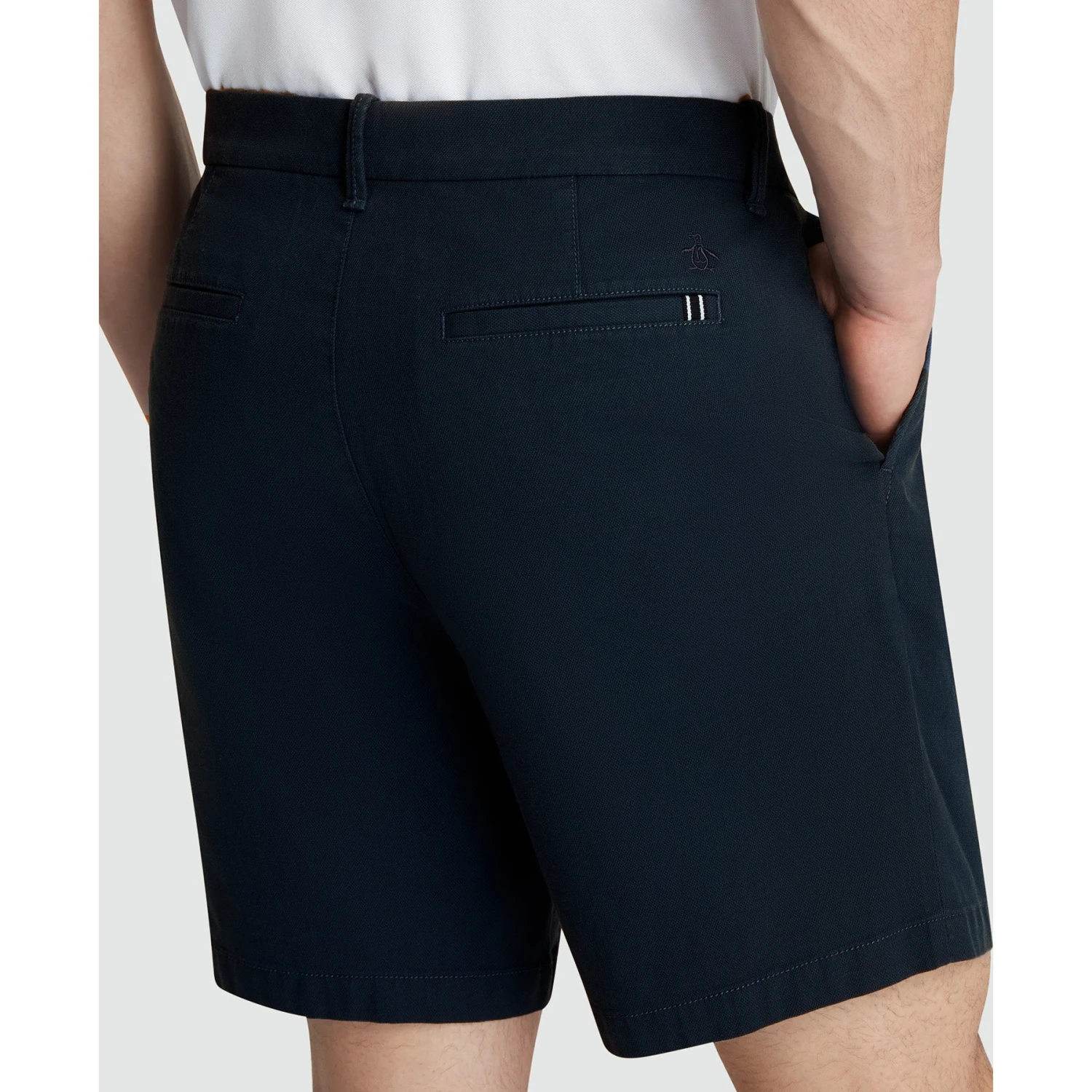 Original Penguin 7" Pleated Shorts In Dark Sapphire(7 Pleated Shorts Blue Ophs2500gp 413) 4 Original Penguin 7" Pleated Shorts In Dark Sapphire(7 Pleated Shorts Blue Ophs2500gp 413) - Image 4