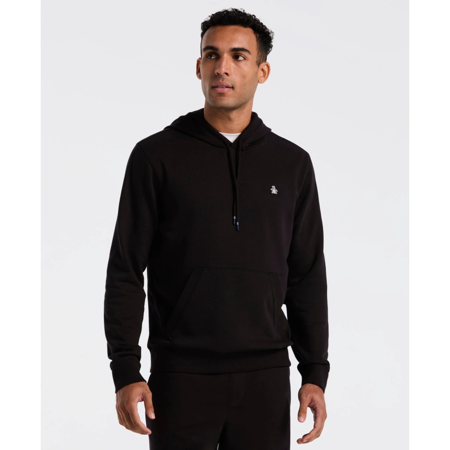 Original Penguin Sticker Pete Hoodie In True Black(Sticker Pete Hoodie Black Opkb0040gp 010) 1 Original Penguin Sticker Pete Hoodie In True Black(Sticker Pete Hoodie Black Opkb0040gp 010)