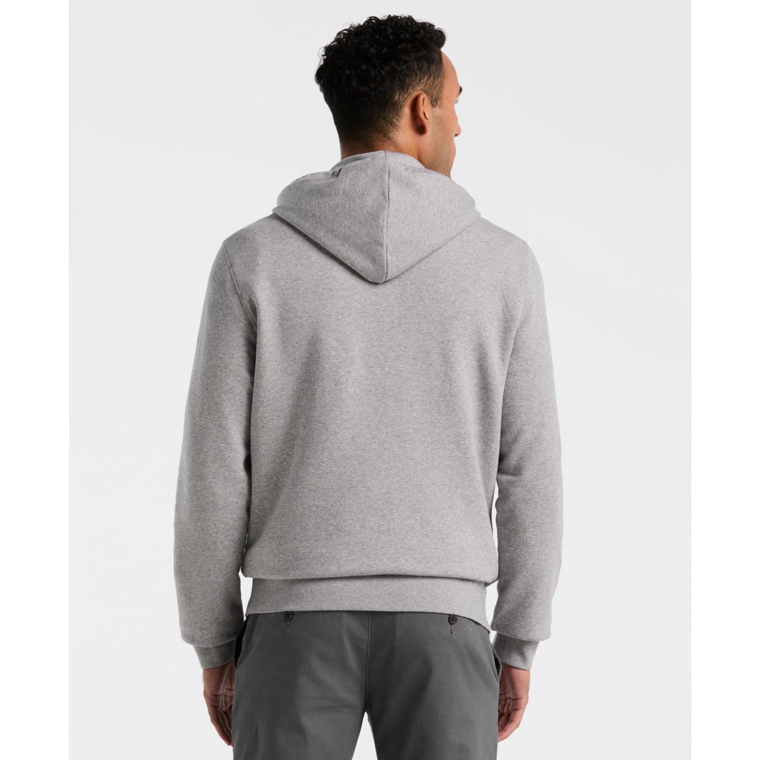Original Penguin Sticker Pete Hoodie In Rain Heather(Sticker Pete Hoodie Grey Opkb0040gp 080) 2 Original Penguin Sticker Pete Hoodie In Rain Heather(Sticker Pete Hoodie Grey Opkb0040gp 080) - Image 2