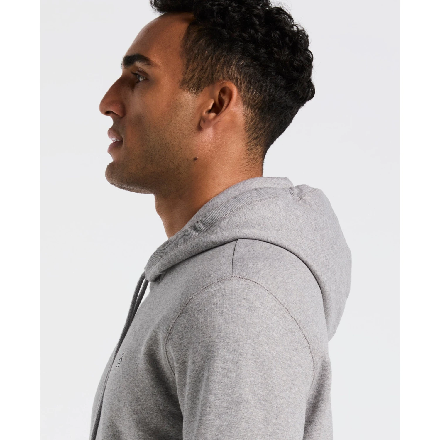 Original Penguin Sticker Pete Hoodie In Rain Heather(Sticker Pete Hoodie Grey Opkb0040gp 080) 3 Original Penguin Sticker Pete Hoodie In Rain Heather(Sticker Pete Hoodie Grey Opkb0040gp 080) - Image 3