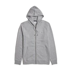 Original Penguin Sticker Pete Full Zip Hoodie In Rain Heather(Sticker Pete Full Zip Hoodie Grey Opkb0400gp 080) -Original Penguin Outlet OPKB0400 080 alt4