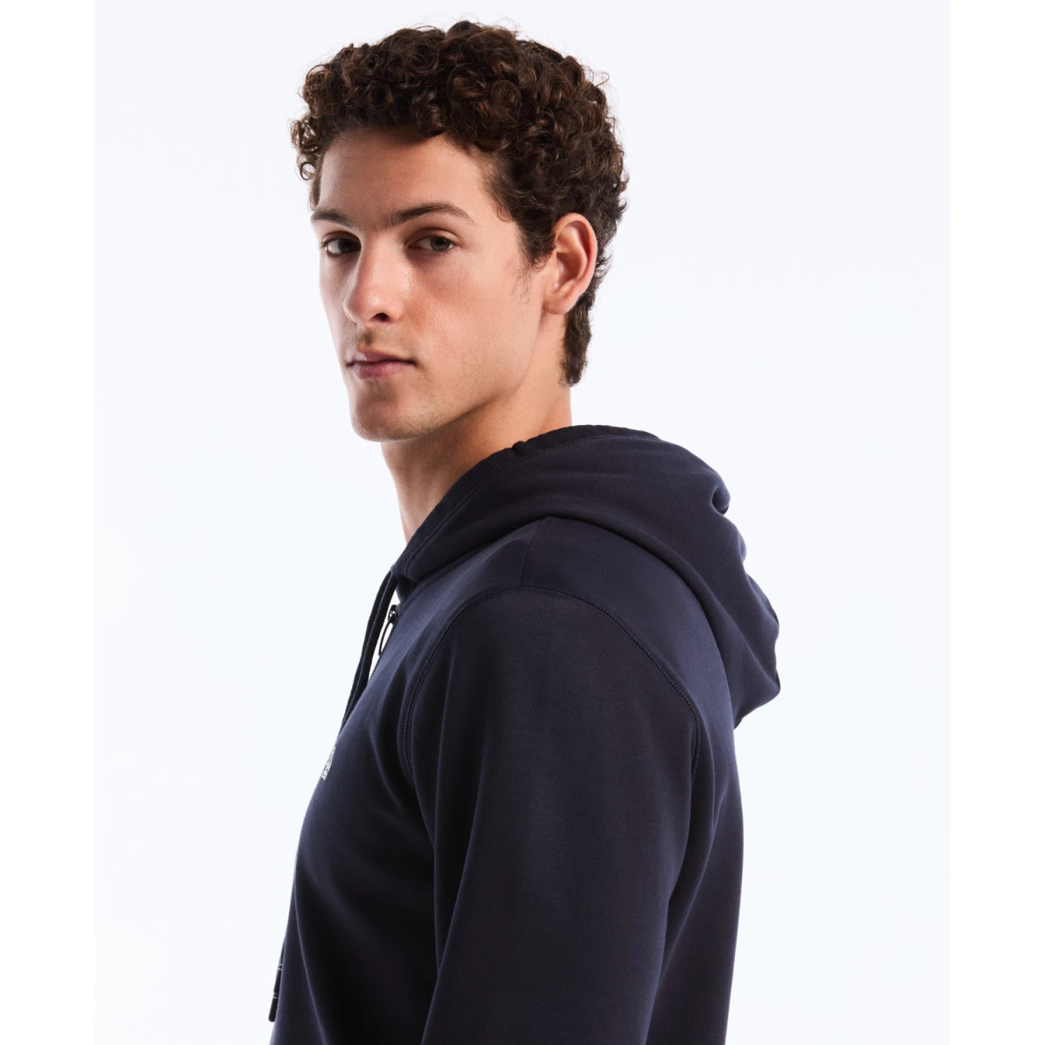 Original Penguin Sticker Pete Full Zip Hoodie In Dark Sapphire(Sticker Pete Full Zip Hoodie Blue Opkb0400gp 413) 3 Original Penguin Sticker Pete Full Zip Hoodie In Dark Sapphire(Sticker Pete Full Zip Hoodie Blue Opkb0400gp 413) - Image 3